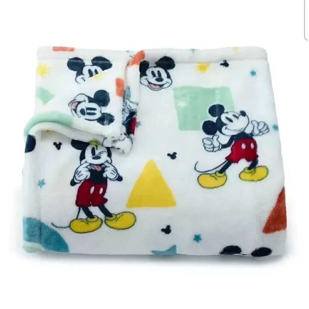 Disney Mickey Mouse plush oversized throw blanket 5ft×6ft